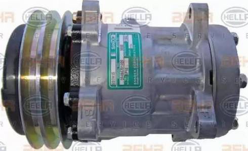 HELLA 8FK 351 130-121 - Compresor, climatizare aaoparts.ro