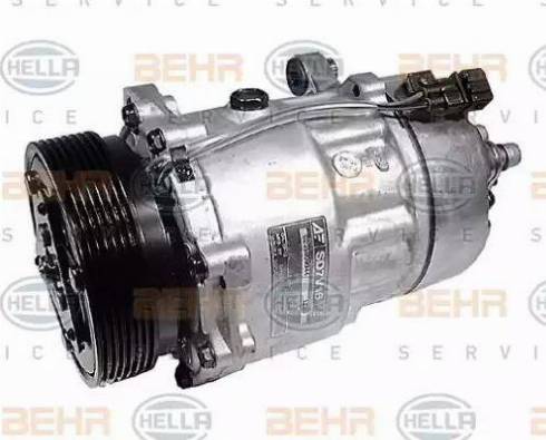 HELLA 8FK 351 127-351 - Compresor, climatizare aaoparts.ro