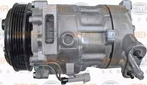 HELLA 8FK 351 316-361 - Compresor, climatizare aaoparts.ro