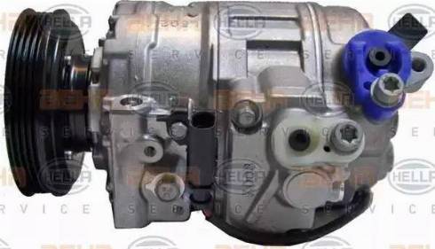 HELLA 8FK 351 322-281 - Compresor, climatizare aaoparts.ro