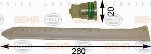 HELLA 8FT 351 193-121 - Uscator,aer conditionat aaoparts.ro