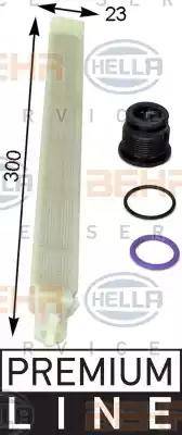 HELLA 8FT 351 193-211 - Uscator,aer conditionat aaoparts.ro