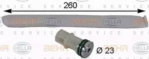 HELLA 8FT 351 193-231 - Uscator,aer conditionat aaoparts.ro
