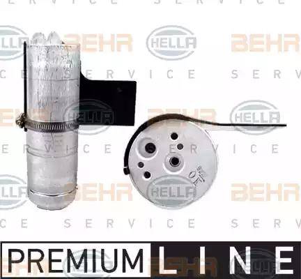 HELLA 8FT 351 197-471 - Uscator,aer conditionat aaoparts.ro