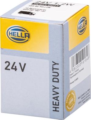 HELLA 8GA 007 997-191 - Bec, lumini bord aaoparts.ro