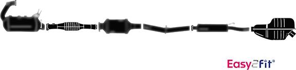 HELLA 8LP 366 919-151 - Sistem de esapament aaoparts.ro