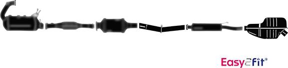 HELLA 8LP 366 910-891 - Sistem de esapament aaoparts.ro