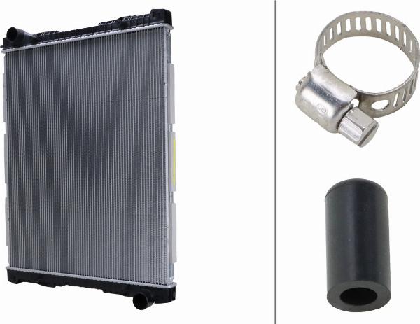 HELLA 8MK 366 300-671 - Radiator, racire motor aaoparts.ro