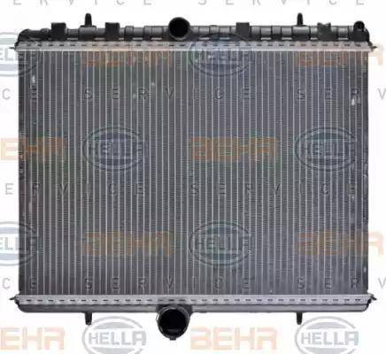 HELLA 8MK 376 745-131 - Radiator, racire motor aaoparts.ro