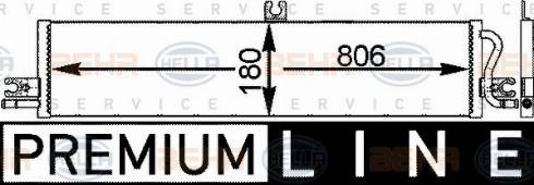 HELLA 8MK 376 779-311 - Radiator temperatura scazuta, intercooler aaoparts.ro