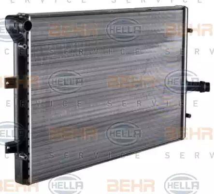 HELLA 8MK 376 774-041 - Radiator, racire motor aaoparts.ro