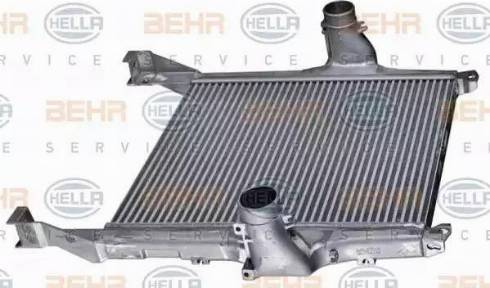 HELLA 8ML 376 724-271 - Intercooler, compresor aaoparts.ro
