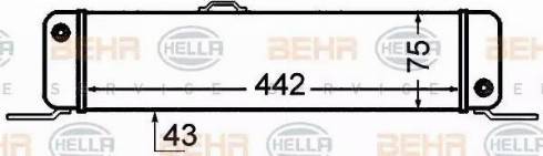 HELLA 8MO 376 727-671 - Radiator ulei, ulei motor aaoparts.ro