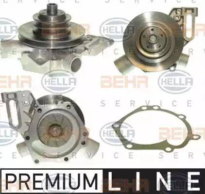 HELLA 8MP 376 804-241 - Pompa apa aaoparts.ro