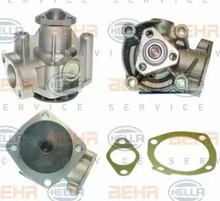 HELLA 8MP 376 805-711 - Pompa apa aaoparts.ro