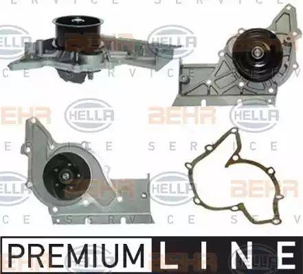 HELLA 8MP 376 801-691 - Pompa apa aaoparts.ro