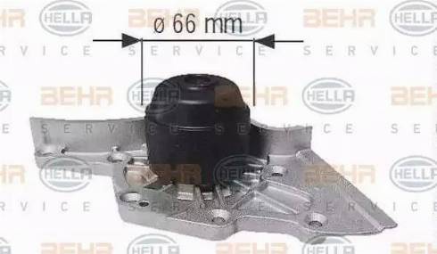HELLA 8MP 376 802-514 - Pompa apa aaoparts.ro