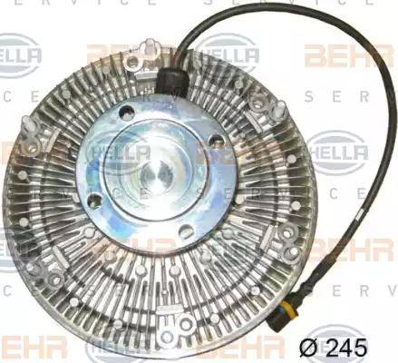 HELLA 8MV 376 757-661 - Cupla, ventilator radiator aaoparts.ro
