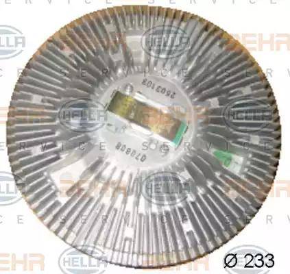 HELLA 8MV 376 730-071 - Cupla, ventilator radiator aaoparts.ro