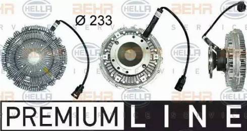 HELLA 8MV 376 731-401 - Cupla, ventilator radiator aaoparts.ro