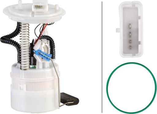 HELLA 8TF 358 106-001 - Modul alimentare combustibil aaoparts.ro