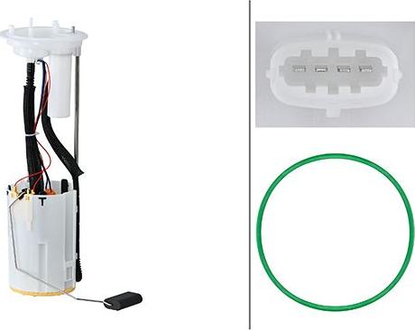 HELLA 8TF 358 305-001 - Modul alimentare combustibil aaoparts.ro