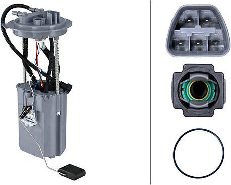 HELLA 8TF 358 305-211 - Modul alimentare combustibil aaoparts.ro