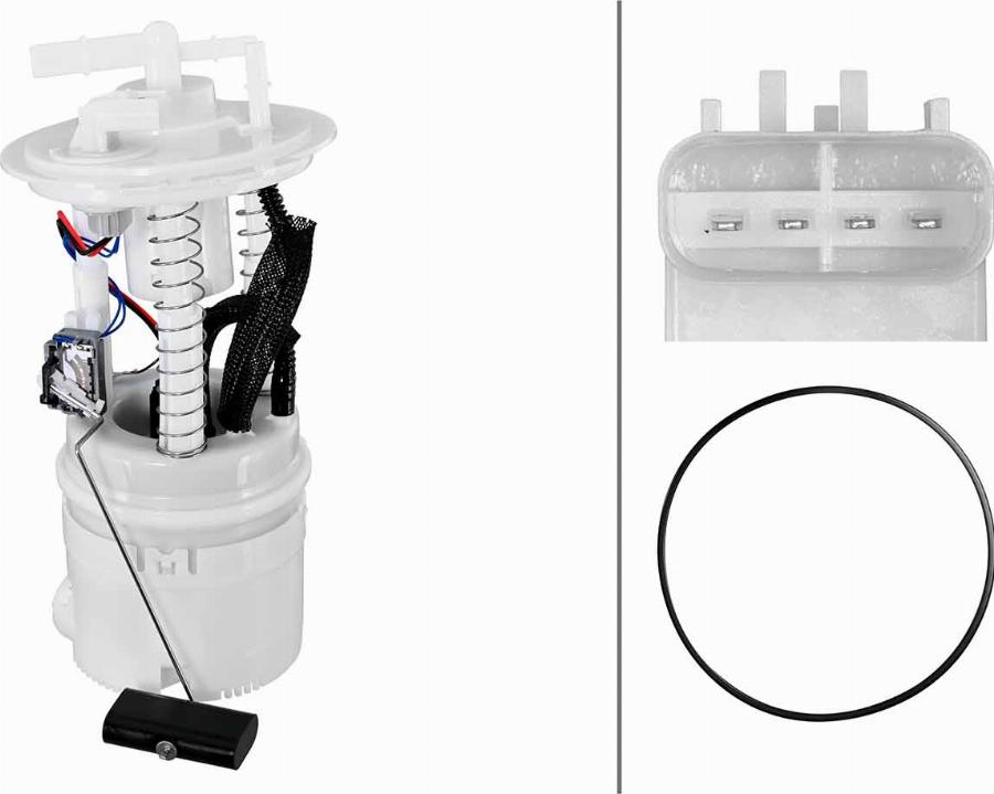 HELLA 8TF 358 308-341 - Modul alimentare combustibil aaoparts.ro