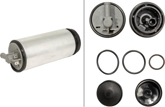 HELLA 8TF 358 303-651 - Pompa combustibil aaoparts.ro