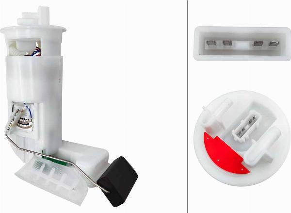 HELLA 8TF 358 314-991 - Modul alimentare combustibil aaoparts.ro