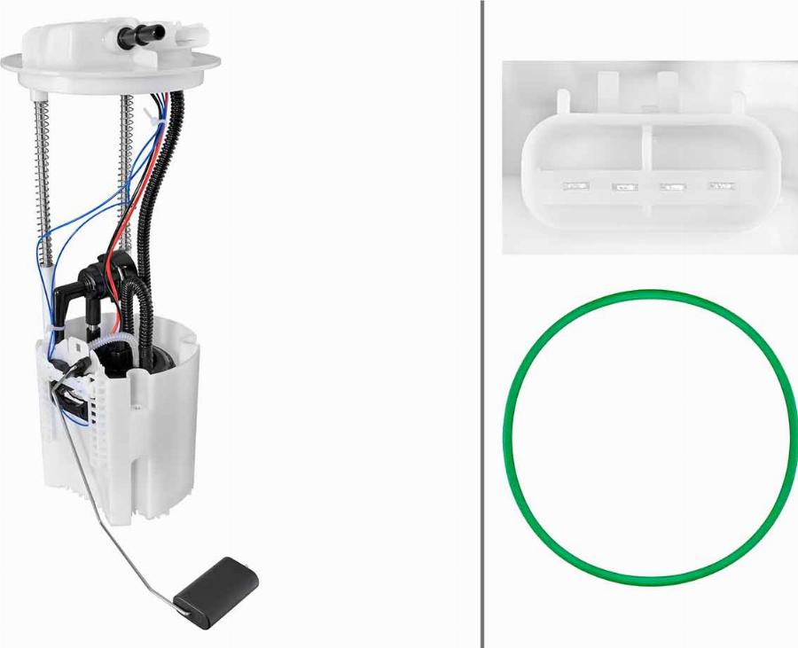 HELLA 8TF 358 318-151 - Modul alimentare combustibil aaoparts.ro