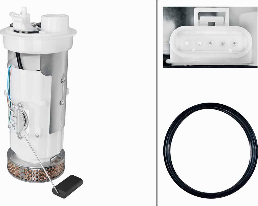 HELLA 8TF 358 318-841 - Modul alimentare combustibil aaoparts.ro