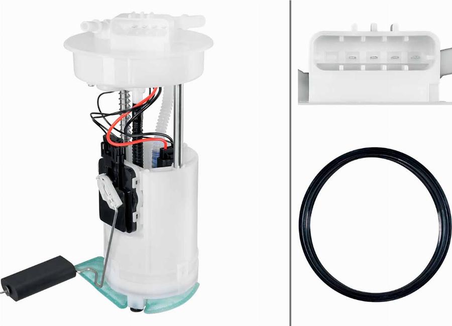 HELLA 8TF 358 318-221 - Modul alimentare combustibil aaoparts.ro