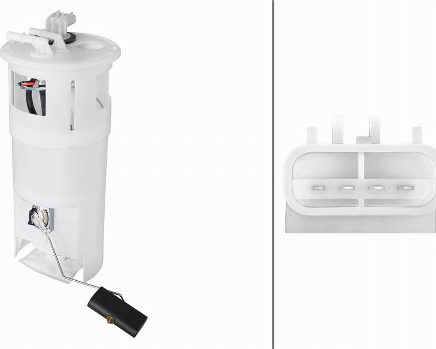 HELLA 8TF 358 312-001 - Modul alimentare combustibil aaoparts.ro