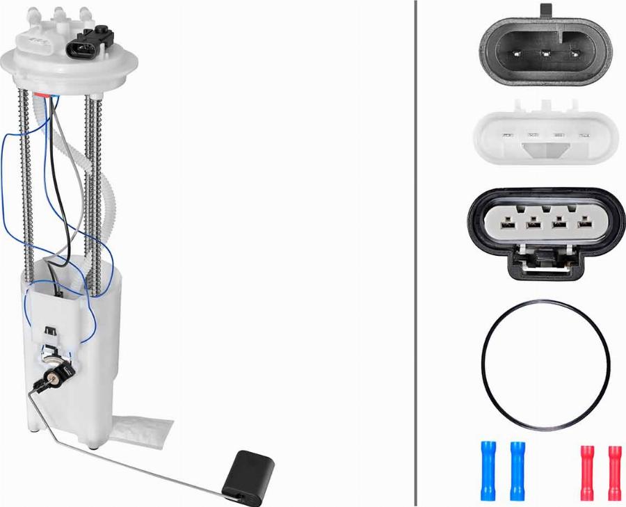 HELLA 8TF 358 312-211 - Modul alimentare combustibil aaoparts.ro
