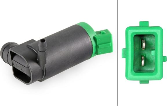 HELLA 8TW 006 848-071 - Pompa de apa,spalare parbriz aaoparts.ro