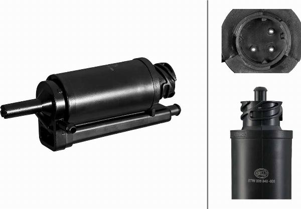 HELLA 8TW 006 848-801 - Pompa de apa,spalare parbriz aaoparts.ro
