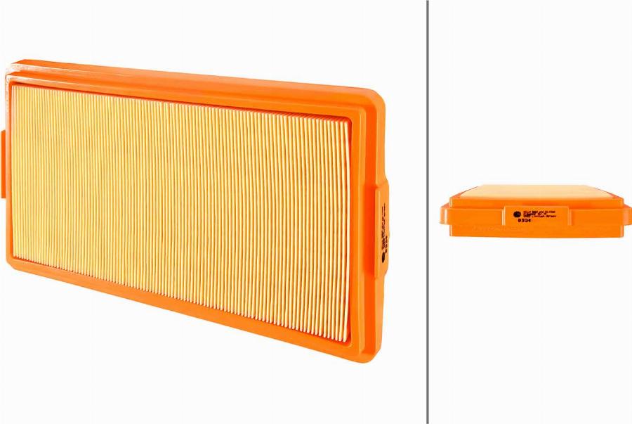 HELLA 8ZA 358 321-901 - Filtru aer aaoparts.ro