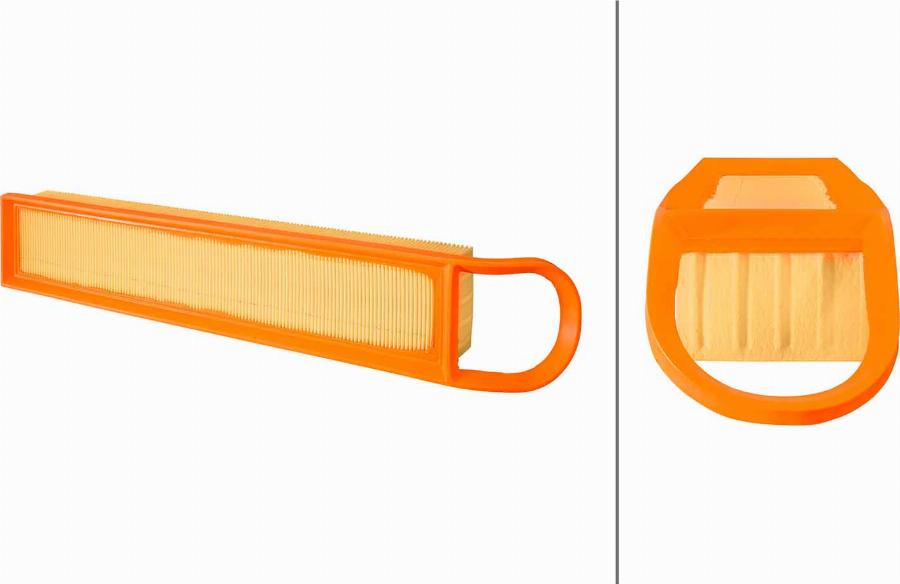 HELLA 8ZA 358 321-631 - Filtru aer aaoparts.ro