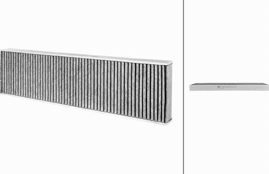 HELLA 8ZC 358 331-311 - Filtru, aer habitaclu aaoparts.ro