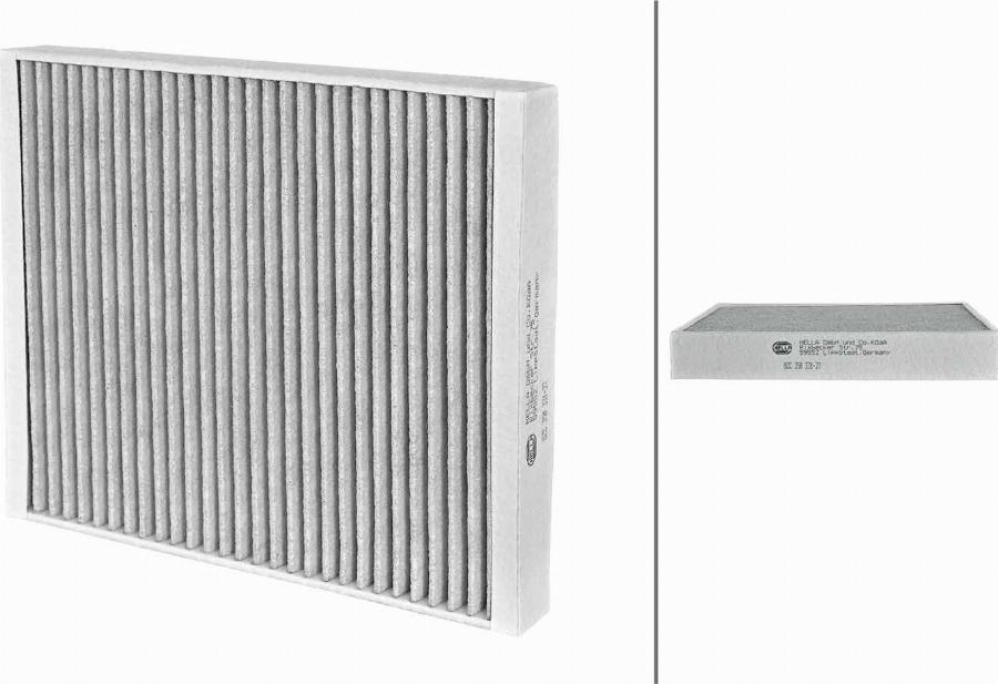 HELLA 8ZC 358 331-271 - Filtru, aer habitaclu aaoparts.ro
