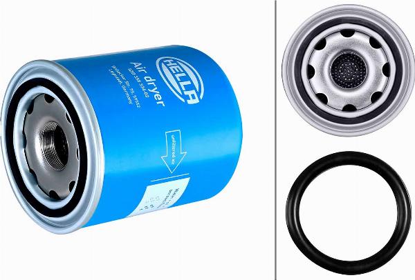 HELLA 8ZD 358 334-021 - Element filtrant uscator aer, compresor aaoparts.ro