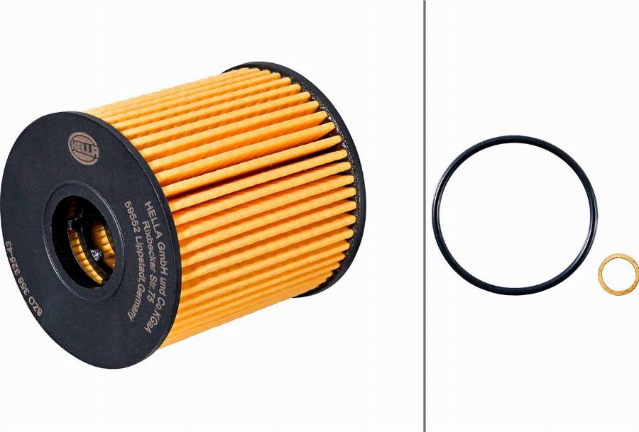 HELLA 8ZO 358 325-431 - Filtru ulei aaoparts.ro