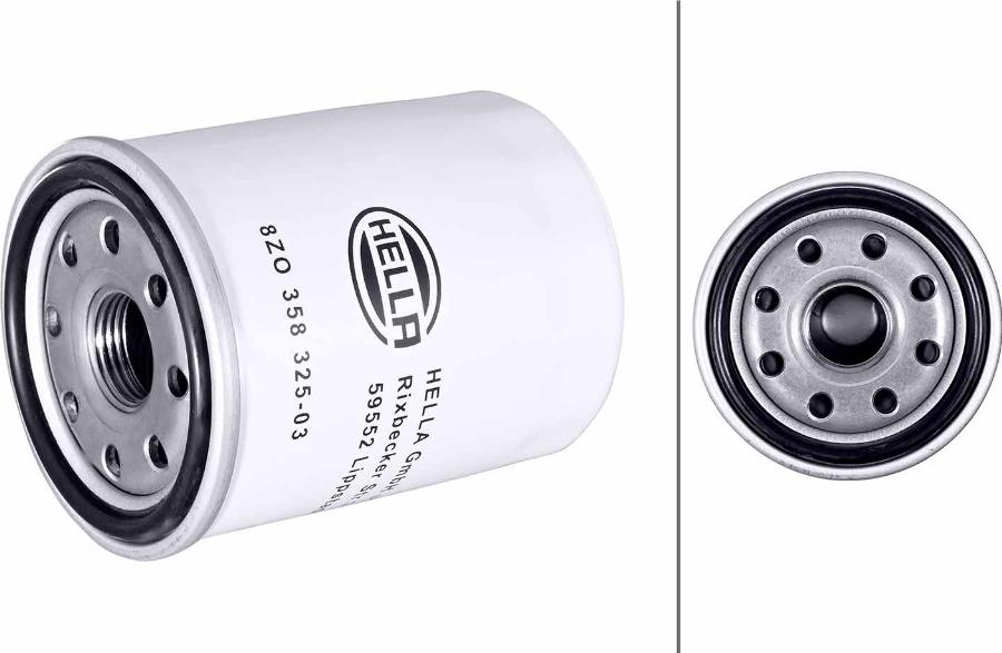 HELLA 8ZO 358 325-031 - Filtru ulei aaoparts.ro