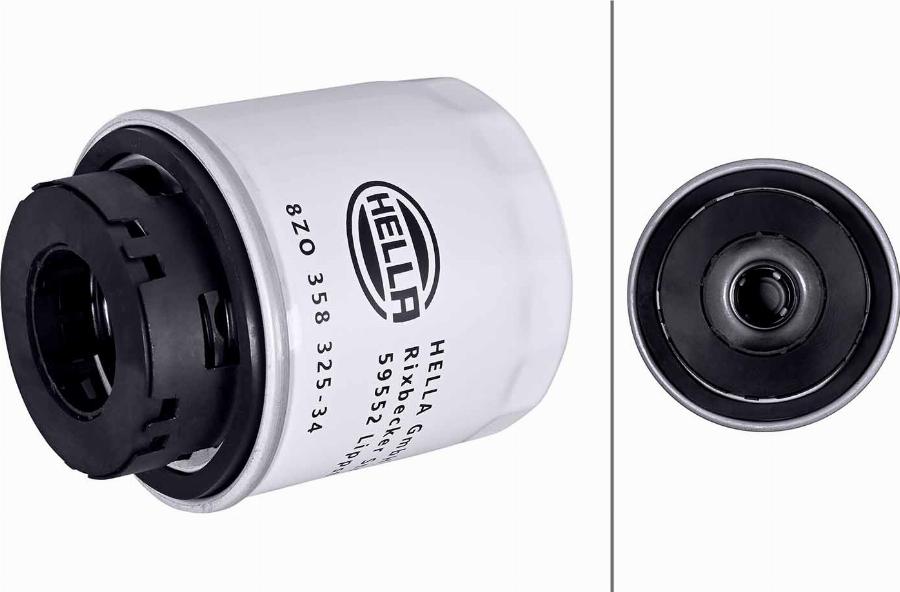 HELLA 8ZO 358 325-341 - Filtru ulei aaoparts.ro