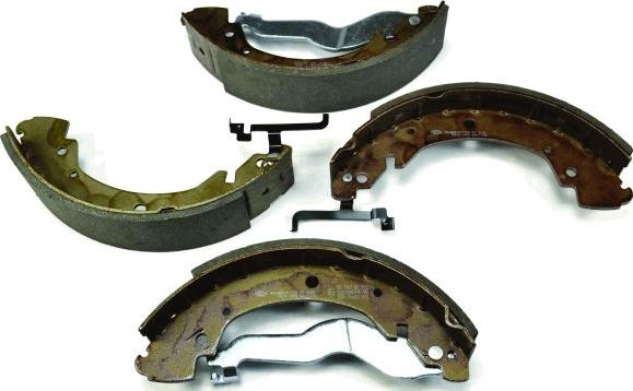 HELLA PAGID 8DB 355 001-281 - Set saboti frana aaoparts.ro