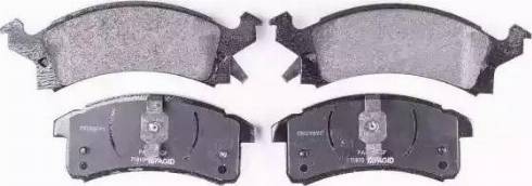HELLA PAGID 8DB 355 014-261 - Set placute frana,frana disc aaoparts.ro