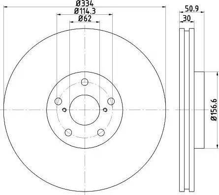 ATE 24.0130-0202.1 - Disc frana aaoparts.ro