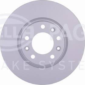HELLA 8DD 355 129-261 - Disc frana aaoparts.ro