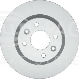 HELLA PAGID 8DD 355 126-531 - Disc frana aaoparts.ro